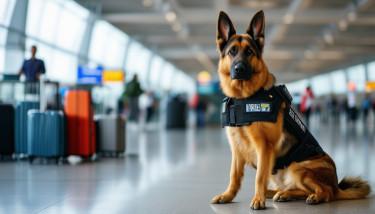 Különleges képességű kutya talált hamis pénzt a kölni repülőtéren