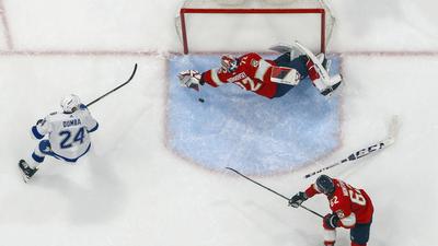 Szergej Bobrovszkij elképesztő védése lehet az év pillanata az NHL-ben
