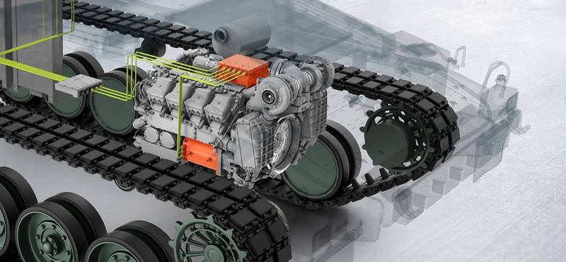 A Rolls-Royce új hibrid hajtáslánccal revolutionálja a tankok világát