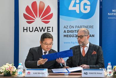 Huawei és 4iG összefogás: Nagy Márton a „legjobb” partnert üdvözli