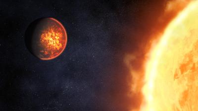 Felfedezték a tűzvörös bolygót, ahol a láva uralja a felszínt