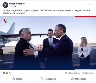 Orbán Viktor bejelentést tett az iráni támadás kapcsán