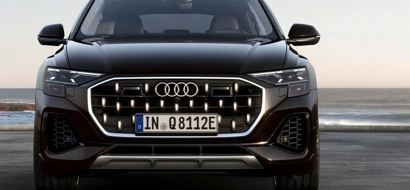 Az Audi Q8 TFSI e quattro bemutatkozik: Több mint 80 km elektromos hatótáv