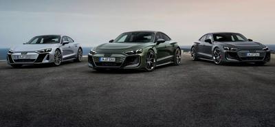Magyarországon a pályán az Audi legerősebb villanyautója, az RS e-tron GT Performance