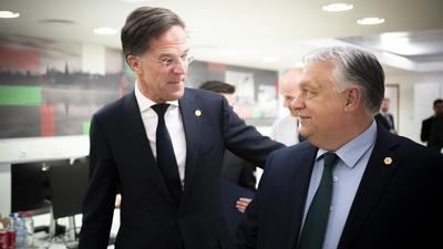 Orbán Viktor enged Mark Rutte NATO-főtitkári kinevezésében