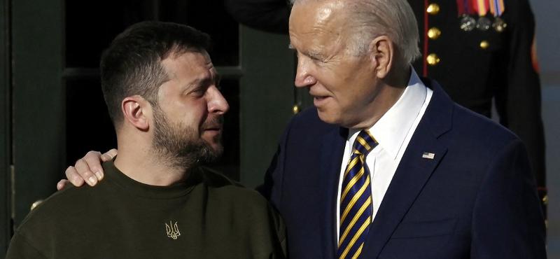 Zelenszkij hálája Bidennek a visszalépésért és Ukrajna támogatásáért