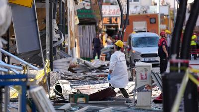Tragikus gázrobbanás egy izmiri étteremben: öt halott és több sérült