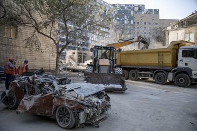 Három halálos áldozat a kijevi gyermekkórház elleni légicsapásban