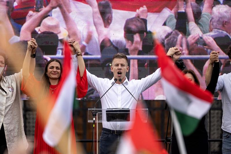 Magyar Péter és a Tisza Párt összegzi az elmúlt hónapokat zártkörű eseményen