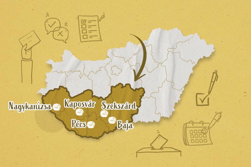 Városvezetők sorsa a tét: megváltozik-e a Dunántúl politikai térképe?