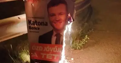 Fidesz ózdi választási plakátjai rongálás áldozatául estek