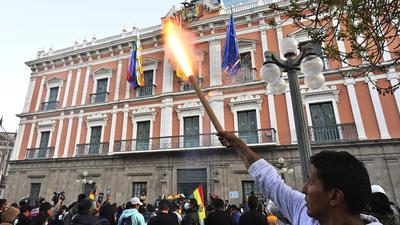 Három óra, ami felforgatta Bolívia politikai életét