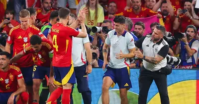 Álvaro Morata sérülése ünneplés közben - kérdéses a döntőben való szereplése