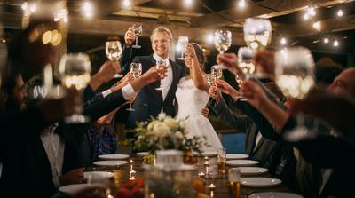 Hogyan számoljuk ki az esküvői bor mennyiségét?