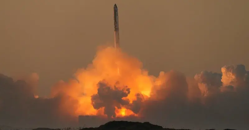 A SpaceX Starship újabb mérföldkő felé repül a negyedik tesztrepülésével
