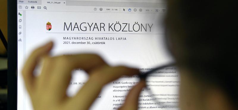 Friss kormányzati intézkedések a Magyar Közlönyben: adóemelések és szigorítások