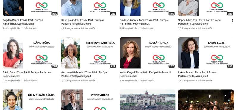 TISZA párt EP-jelöltjei: szakértők és változást akaró magyarok