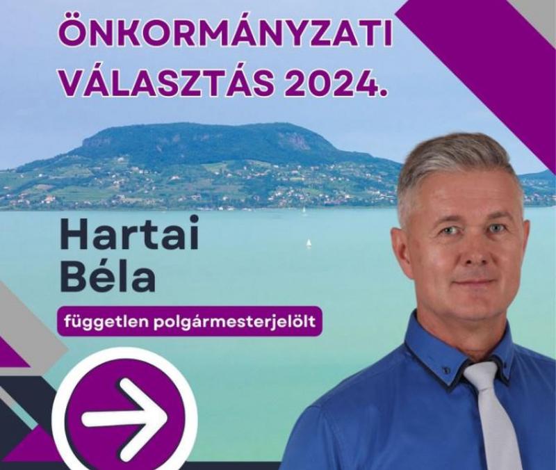 Hartai Béla lett Badacsonytomaj új polgármestere