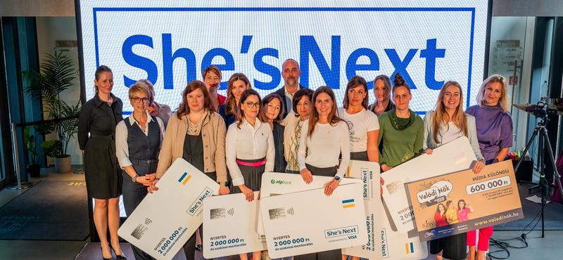 Öt magyar vállalkozás kapott támogatást a Visa She's Next programtól