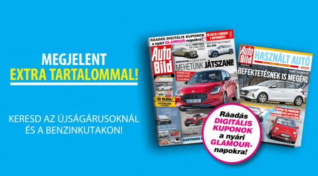 Vásárolja meg az Auto Bild május-júniusi számát és kapjon GLAMOUR-kuponokat!