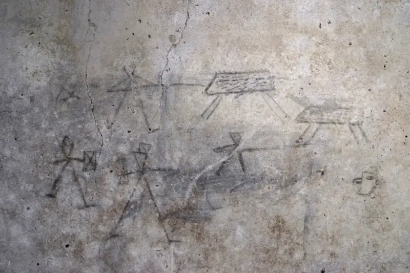 Gyerekrajzok a múltból: új leletek Pompeji romjai között