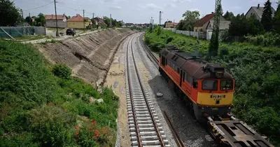 A Budapest-Belgrád vasútvonal kimosódása nem jelent veszélyt az utazóközönségre