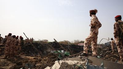 Tragédia Csádban: kilenc halott a lőszerraktár robbanásában