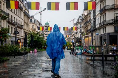 Sárga riasztás Belgiumban: heves esőzések és széllökések tombolnak