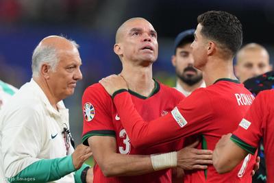 Pepe és Ronaldo ölelése: Búcsú a kontinenstornától