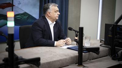 Orbán Viktor a Kossuth rádióban beszél az aktuális kihívásokról