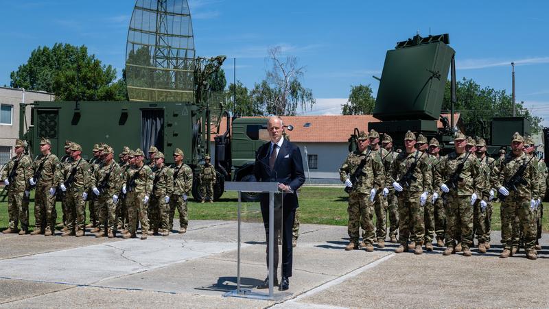 Magyarország új védelmi pajzsát adták át Veszprémben