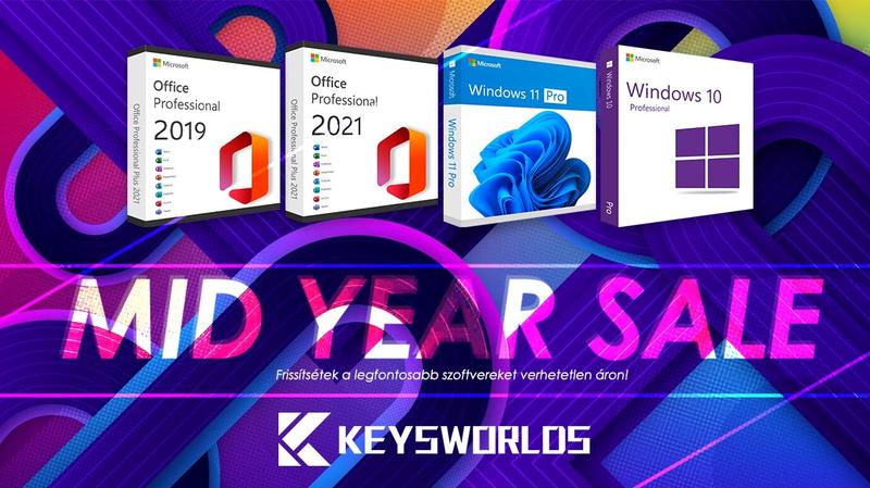 Szerezd be a Microsoft Office-t rekord alacsony áron a KeysWorlds akciójában!