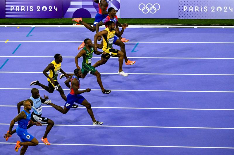 Noah Lyles diadalmas győzelme a Párizsi Olimpia 100 méteres síkfutásán