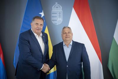 Orbán Viktor és Milorad Dodik a Balkán békés jövőjéről tárgyaltak