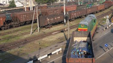 Az Iszkander rakéta pusztító csapása az ukrán vasúti szállítmányra