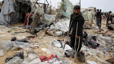 Izraeli légicsapások Rafah városában: Amerika vörös vonala nem mozdult