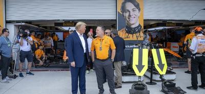 A McLaren elmagyarázza Donald Trump meglepő F1 látogatását