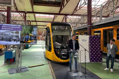 Budapesti közlekedési fejlesztés: 110 új villamos érkezik 2029-re