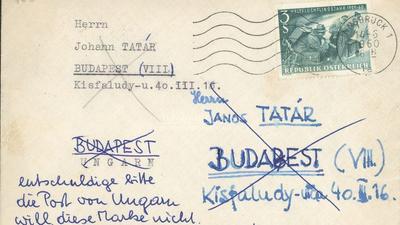 A Magyar Posta elutasított egy menekülteket ábrázoló osztrák bélyeges levelet