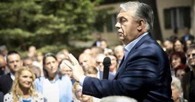 Orbán Viktor a nyíregyházi választókkal találkozott a kampánykörút során