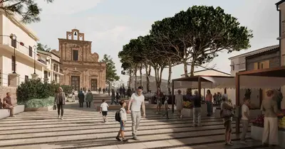 Magyar tervek nyomán újul meg a szicíliai Mazzarino városa