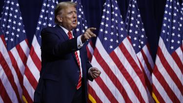 Donald Trump kifütyülése a Libertárius Párt jelölőgyűlésén