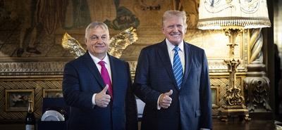 Orbán Viktor és Donald Trump tárgyalása Floridában a béke jegyében