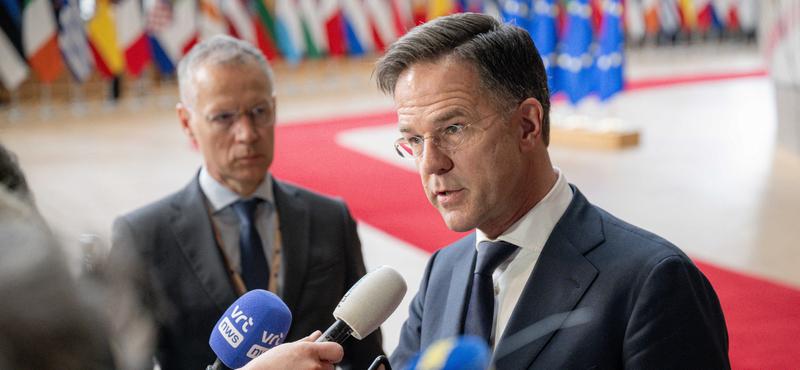 Szlovákia és Magyarország Mark Rutte mellett a NATO főtitkári posztért