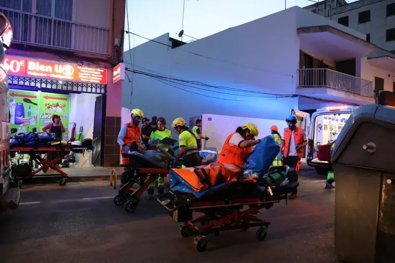 Négy ember halálát okozta egy összeomlott épület Mallorcán