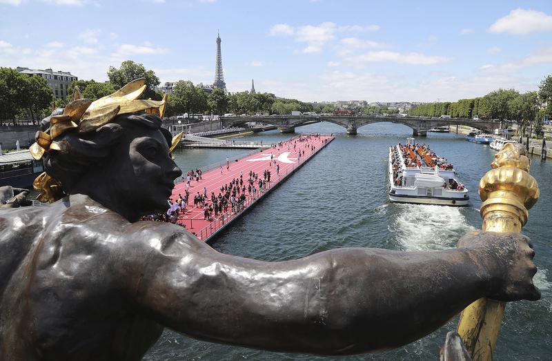 Párizsi olimpia: a Szajna vízminősége fenyegeti a nyíltvízi úszást