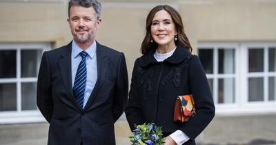 X. Frigyes dán király és Mária királyné első hivatalos útja Svédországban