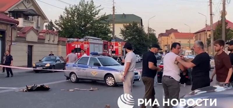Dagesztáni terrortámadás: Több mint 15 rendfenntartó és civilek életét vesztették
