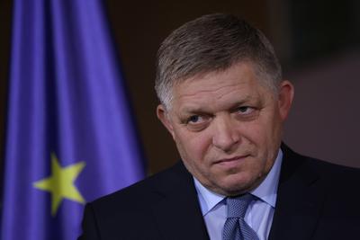 Robert Fico második nyilvános szereplése balesete óta