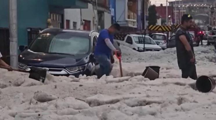 Mexikói jégeső és magyarországi viharok - az időjárás két arcától szenvedünk